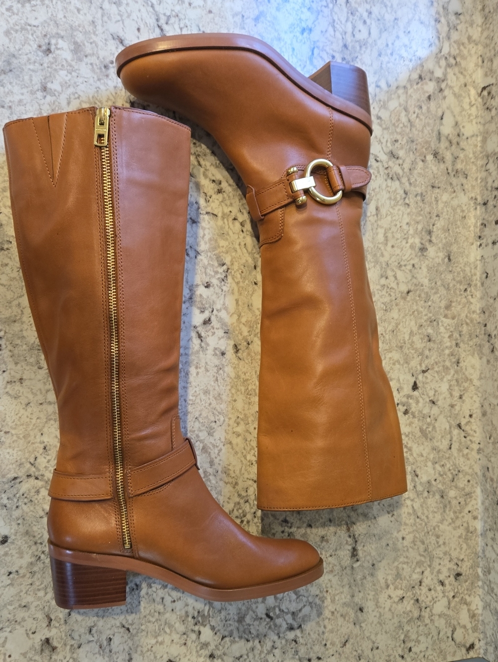 Coach Carolina Leather Riding Boot - Picture 9 of 16